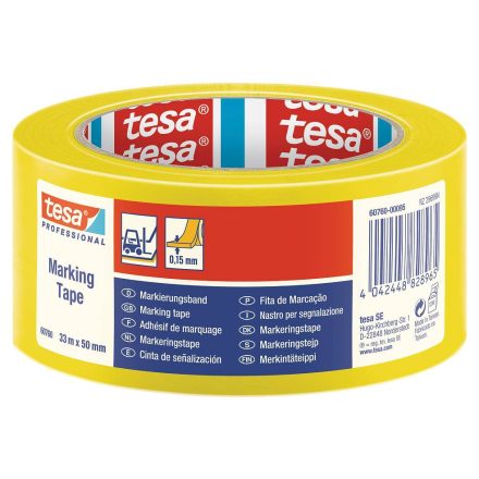 Tesa 60760 Jelölőszalag Piros 50Mm X 33M