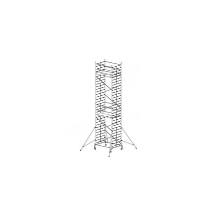 Krause „Protec Xxl“ Alu-Gurulóállvány Duplaszéles 2,00X1,20 M Munkamag. 9,30 M